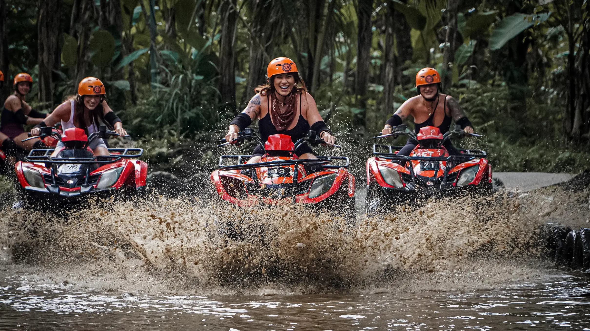 Ubud ATV Quad Bike & Waterfall Tour Image 1