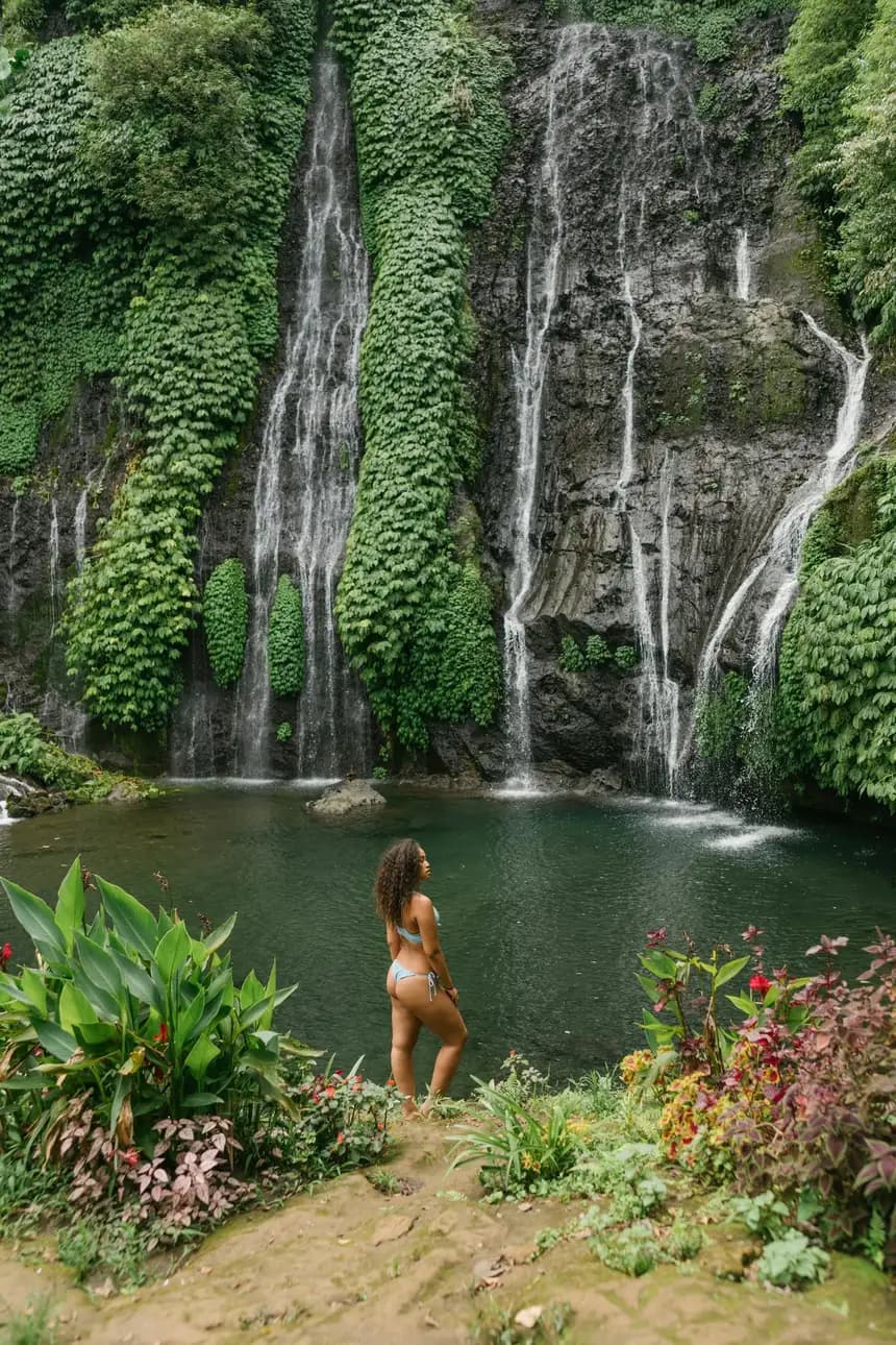 Bali’s Iconic Waterfalls, Rice Terraces Image 4