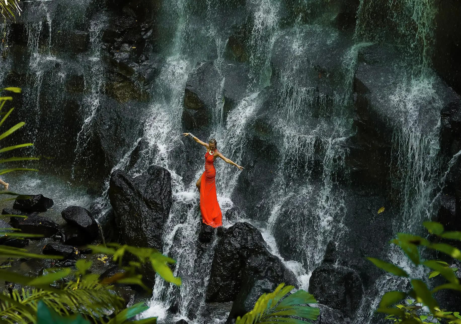 Ubud: Rice Terrace & Tirta Empul Temple Tour with Waterfall Image 3